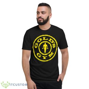 Gold’s Gym Logo Bodybuilding Shirt 7 Gold’s Gym Logo Bodybuilding Shirt - Short Sleeve T-Shirt