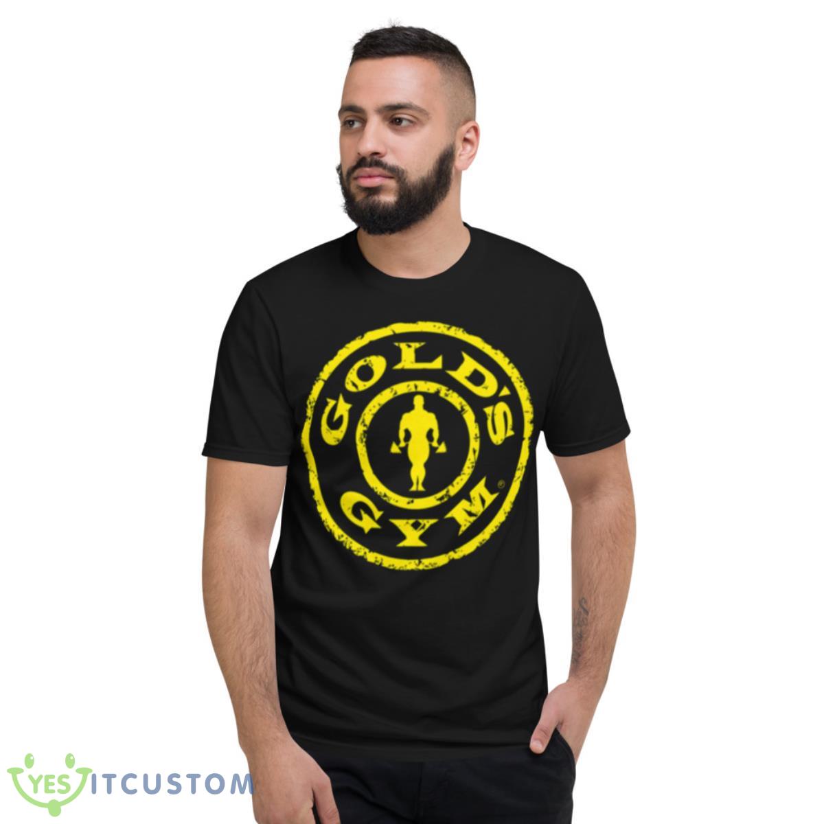 Gold’s Gym Logo Bodybuilding Shirt 2 Gold’s Gym Logo Bodybuilding Shirt - Short Sleeve T-Shirt
