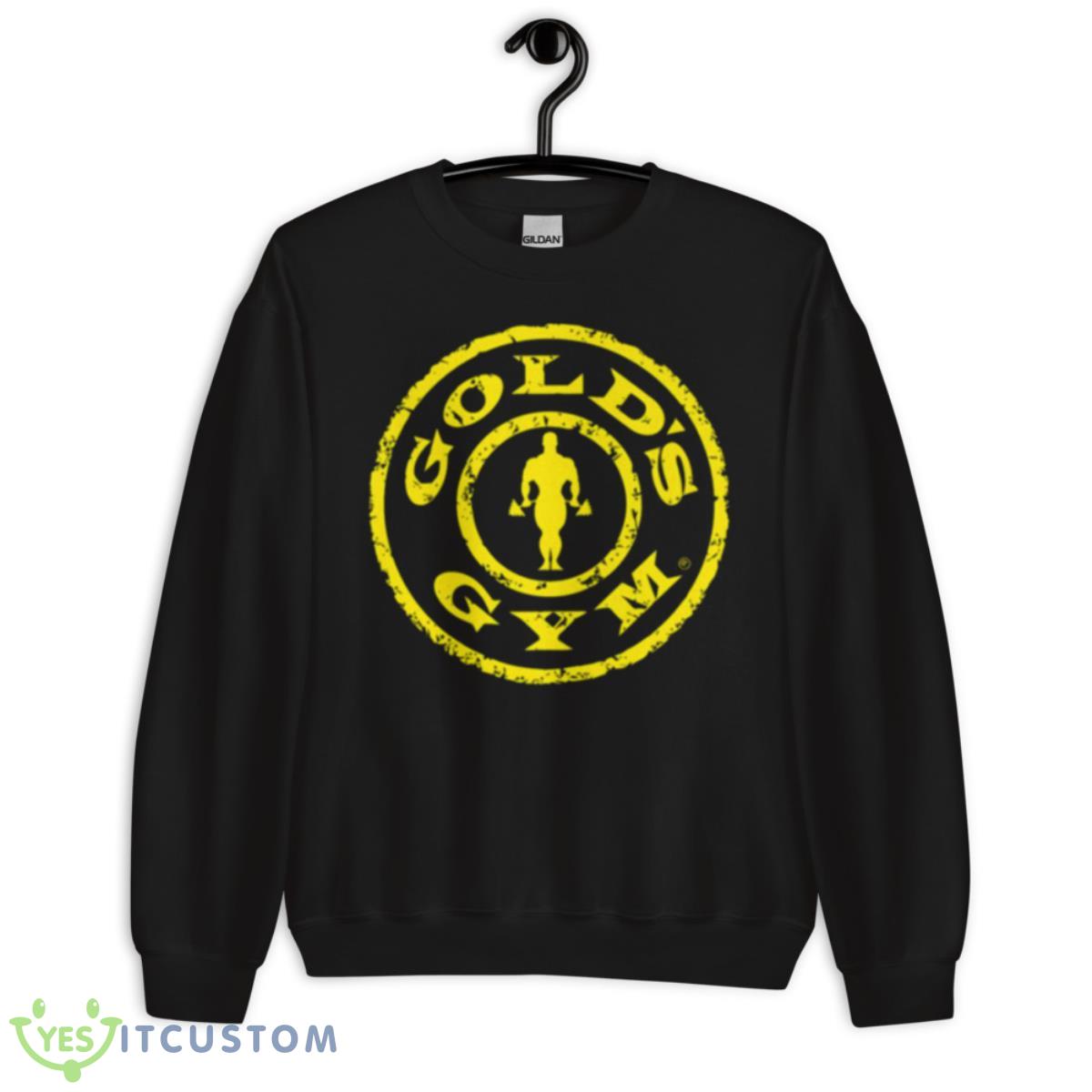 Gold’s Gym Logo Bodybuilding Shirt 3 Gold’s Gym Logo Bodybuilding Shirt - Unisex Crewneck Sweatshirt
