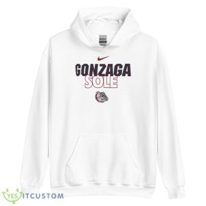 Gonzaga Bulldogs Nike On Court Bench Shirt - Unisex Heavy Blend Hooded Sweatshirt