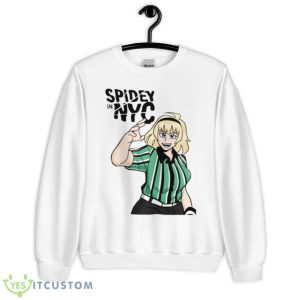 Gooby Spidey In Nyc Shirt - Unisex Heavy Blend Crewneck Sweatshirt