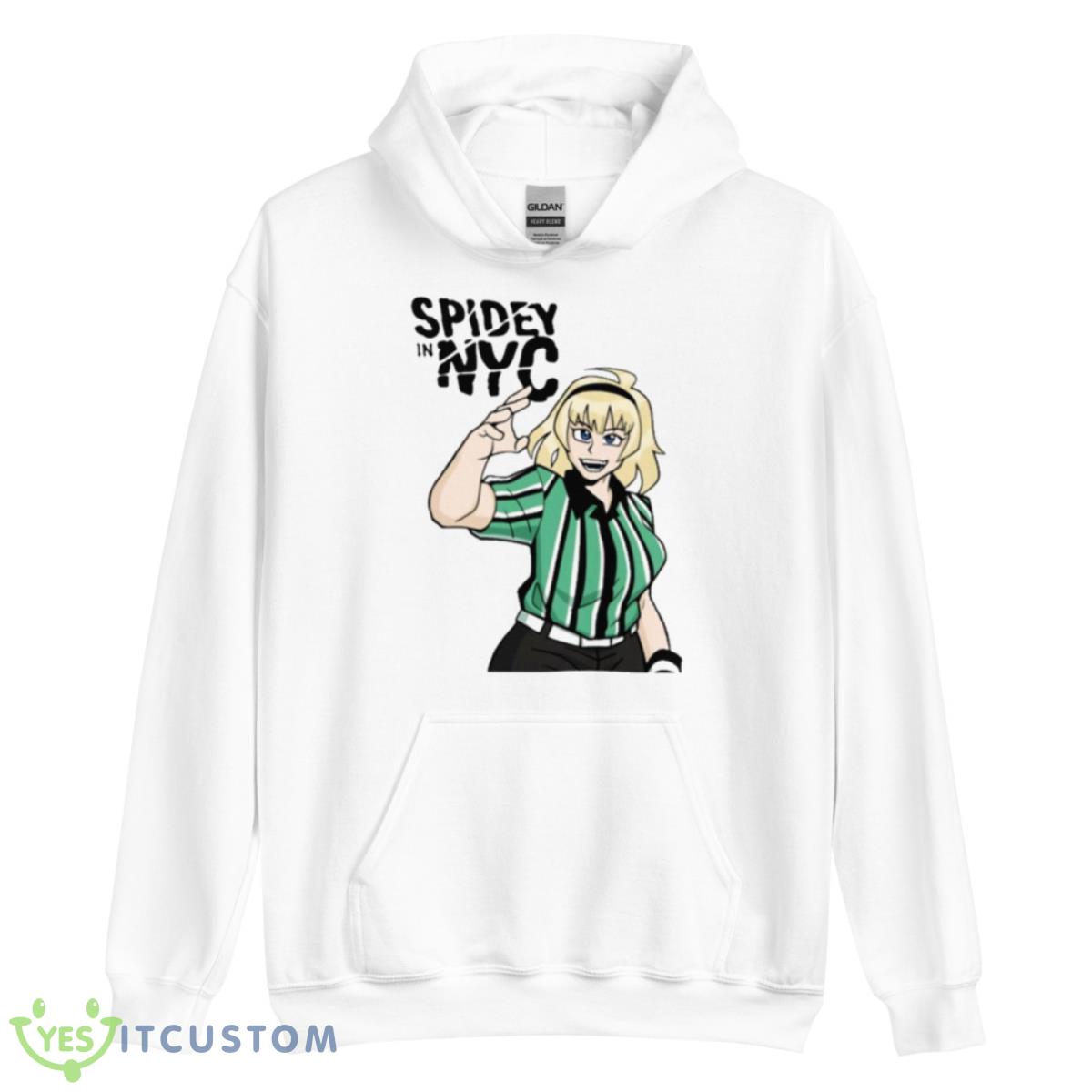 Gooby Spidey In Nyc Shirt 11 Gooby Spidey In Nyc Shirt - Unisex Heavy Blend Hooded Sweatshirt