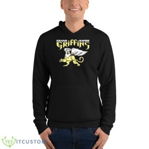Grand Rapids Griffins Throwback Shirt - Unisex Fleece Pullover Hoodie