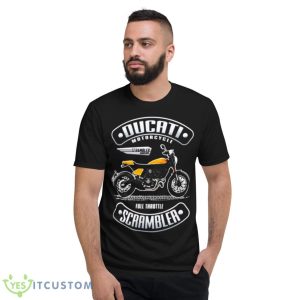 Graphic Ducati Scrambler Street Fighter Shirt - Short Sleeve T-Shirt
