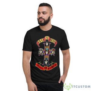 Guns N' Roses Official Short Sleeve Cross Shirt 7 Guns N' Roses Official Short Sleeve Cross Shirt - Short Sleeve T-Shirt