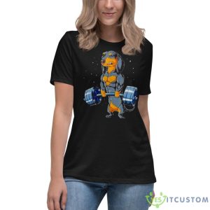 Gymnase D’haltérophilie Teckel Shirt - Women's Relaxed Short Sleeve Jersey Tee
