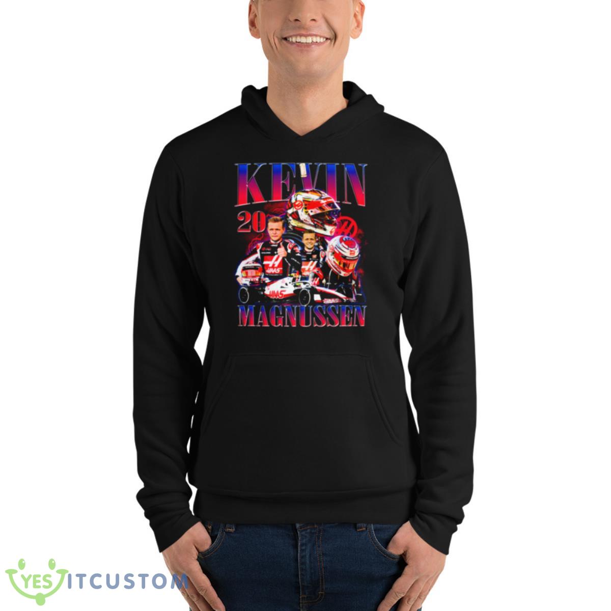 Haas Racing Team Shirt 4 Haas Racing Team Shirt - Unisex Fleece Pullover Hoodie