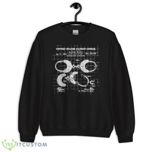 Handcuffs Patent United States Patent Office Shirt - Unisex Crewneck Sweatshirt
