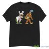 Happy Easter Day Bigfoot Riding Dinosaur Easter Egg Candy Shirt - G500 Men’s Classic T-Shirt