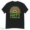 Happy St Saint Patrick's Day Rainbow Girls Kids Shirt - G500 Men’s Classic T-Shirt