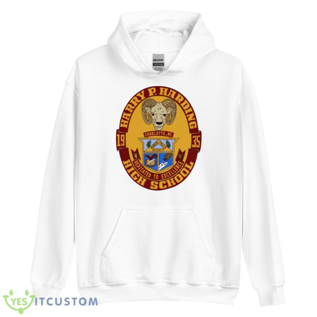 Harding High School 1935 Logo Shirt 11 Harding High School 1935 Logo Shirt - Unisex Heavy Blend Hooded Sweatshirt