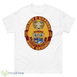 Harding High School 1935 Logo Shirt - 500 Men’s Classic Tee Gildan