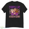 Heart Purple Up For Military Kids Military Children Army Kids Shirt - G500 Men’s Classic T-Shirt