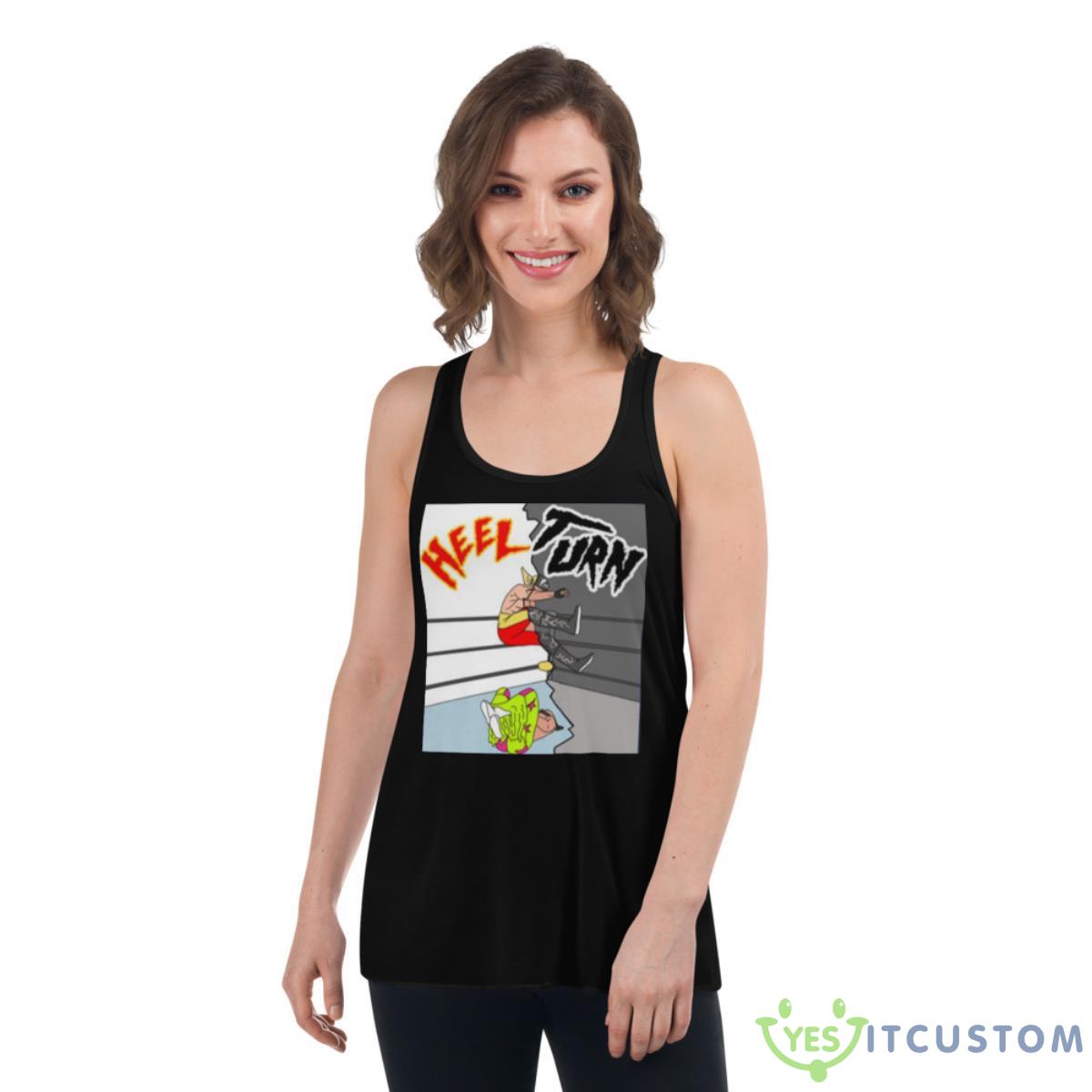Heel Turn Wwe Wrestling Shirt 5 Heel Turn Wwe Wrestling Shirt - Women's Flowy Racerback Tank