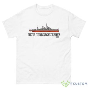 Hms Dreadnought Shirt - 500 Men’s Classic Tee Gildan