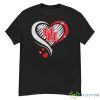 Houston Cougars Basketball Love Heart Diamond 2023 NCAA Shirt - G500 Men’s Classic T-Shirt