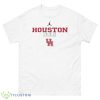 Houston Cougars Jordan On Court Bench Shirt - 500 Men’s Classic Tee Gildan