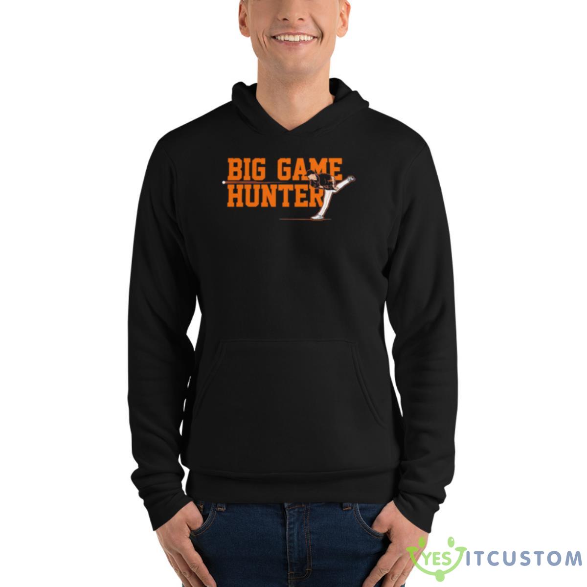 Hunter Brown Big Game Hunter Shirt 13 Hunter Brown Big Game Hunter Shirt - Unisex Fleece Pullover Hoodie
