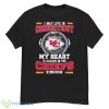 I May Live In Connecticut But My Heart Is Always In The Kansas City Chiefs Kingdom Shirt - G500 Men’s Classic T-Shirt
