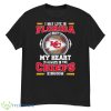 I May Live In Florida But My Heart Is Always In The Kansas City Chiefs Kingdom Shirt - G500 Men’s Classic T-Shirt