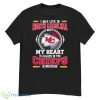 I May Live In North Carolina But My Heart Is Always In The Kansas City Chiefs Kingdom Shirt - G500 Men’s Classic T-Shirt