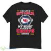 I May Live In South Carolina But My Heart Is Always In The Kansas City Chiefs Kingdom Shirt - G500 Men’s Classic T-Shirt