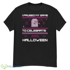 I Paused My Game To Celebrate Halloween Pacman Game Shirt - G500 Men’s Classic T-Shirt