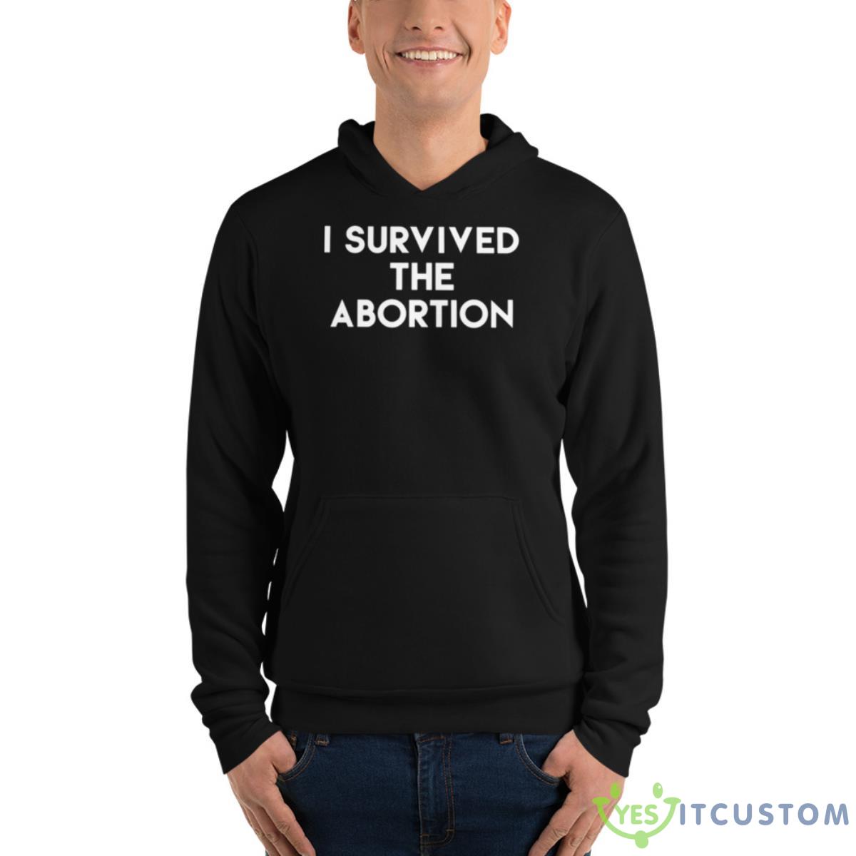 I Survived The Abortion Shirt 4 I Survived The Abortion Shirt - Unisex Fleece Pullover Hoodie