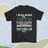 I Was Born To Love The New York Jets To Believe In Football Men Women Shirt Product Photo 1