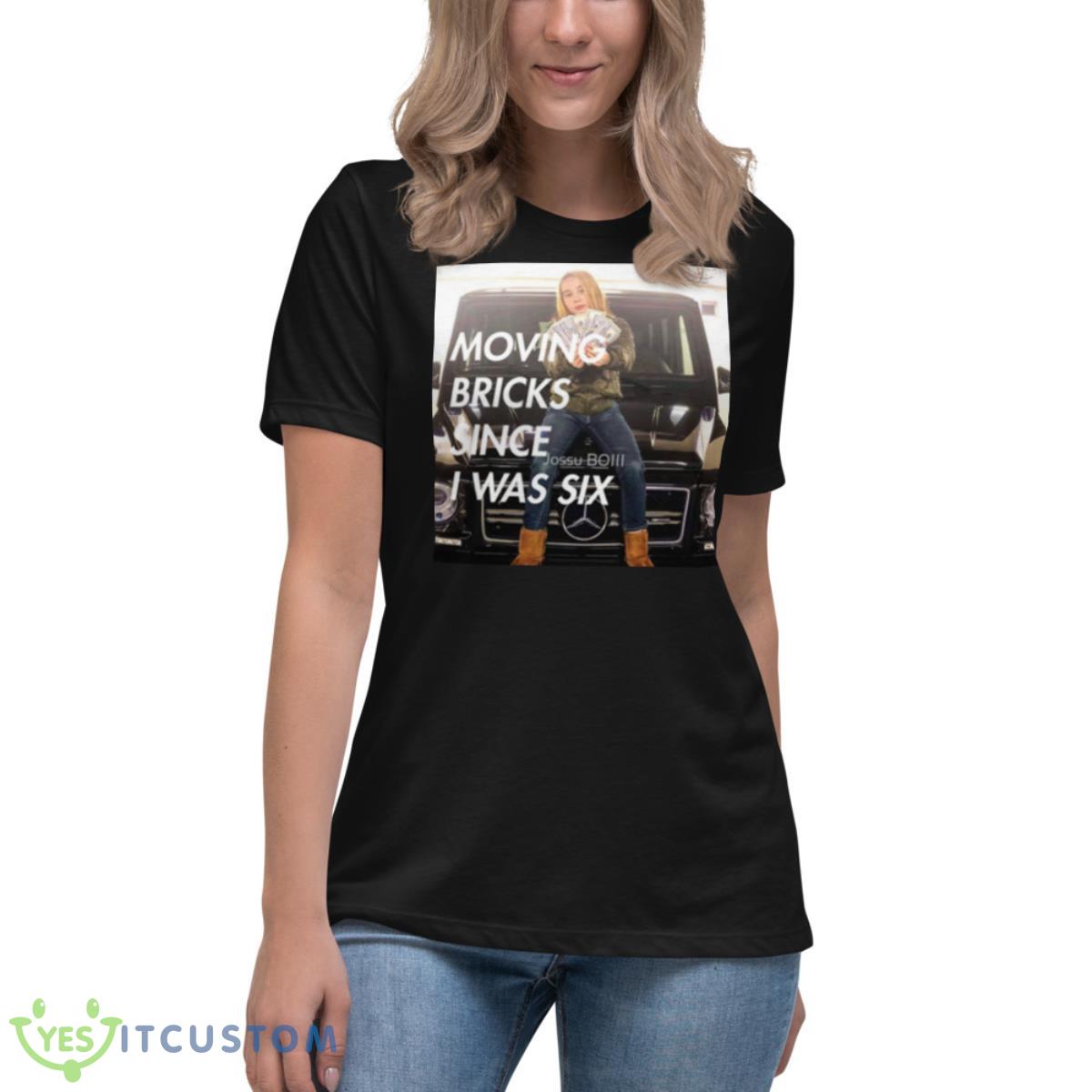 I Was Six Lil Tay Shirt 6 I Was Six Lil Tay Shirt - Women's Relaxed Short Sleeve Jersey Tee