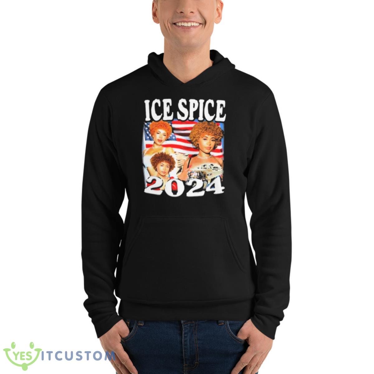 Ice Spice 2024 Shirt 4 Ice Spice 2024 Shirt - Unisex Fleece Pullover Hoodie