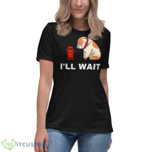 I’ll Wait Futurama Seymour Seymour Asses Jurassic Bark Shirt - Women's Relaxed Short Sleeve Jersey Tee