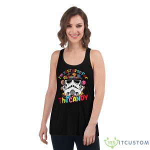 I’m Just Here For The Candy Candy Land Shirt 10 I’m Just Here For The Candy Candy Land Shirt - Women's Flowy Racerback Tank