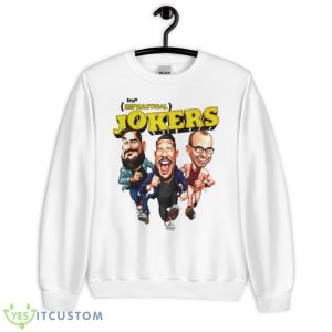 Impractical Jokers Caricature Logo Shirt - Unisex Heavy Blend Crewneck Sweatshirt