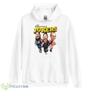 Impractical Jokers Caricature Logo Shirt - Unisex Heavy Blend Hooded Sweatshirt