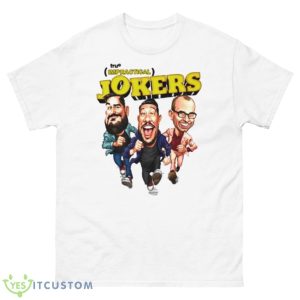 Impractical Jokers Caricature Logo Shirt - 500 Men’s Classic Tee Gildan