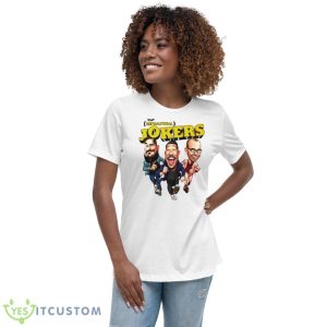 Impractical Jokers Caricature Logo Shirt - Women's Relaxed Short Sleeve Jersey Tee