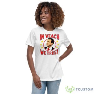 In Brett Veach We Trust Shirt - Women's Relaxed Short Sleeve Jersey Tee