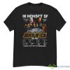 In Memory Of John Wick 2014 – 2023 Thank You For The Memories Signatures Shirt - G500 Men’s Classic T-Shirt
