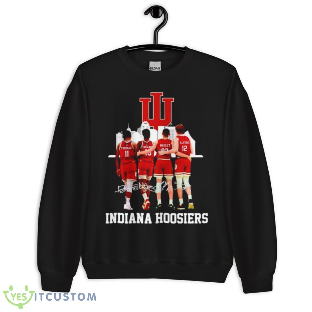Indiana Hoosiers Thomas Cheaner Bailey And Alford Signature Shirt 3 Indiana Hoosiers Thomas Cheaner Bailey And Alford Signature Shirt - Unisex Crewneck Sweatshirt