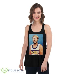 Indiana Pacers David Benner Shirt 10 Indiana Pacers David Benner Shirt - Women's Flowy Racerback Tank