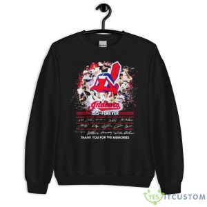 Indians 1915 Forever Signature Thank You For The Memories Shirt - Unisex Crewneck Sweatshirt