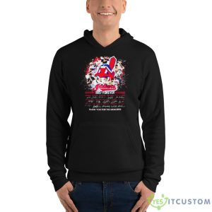 Indians 1915 Forever Signature Thank You For The Memories Shirt - Unisex Fleece Pullover Hoodie