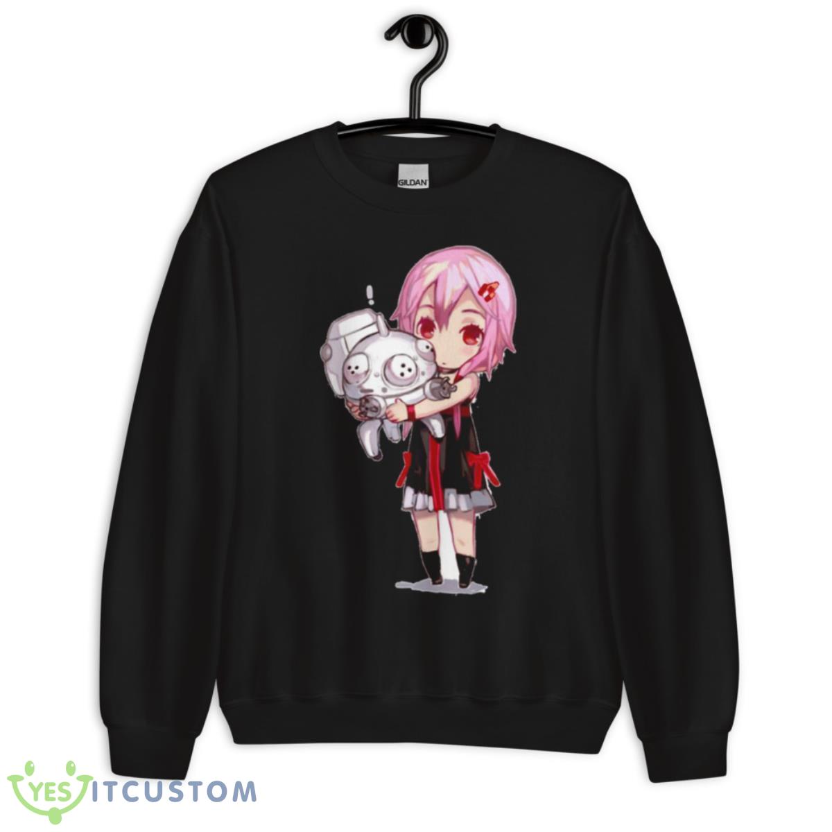 Inori By Guilty Crown Chibi Ver Shirt 3 Inori By Guilty Crown Chibi Ver Shirt - Unisex Crewneck Sweatshirt