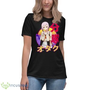 Inori Yuzuriha Guilty Crown Giruti Kuraun Shirt 11 Inori Yuzuriha Guilty Crown Giruti Kuraun Shirt - Women's Relaxed Short Sleeve Jersey Tee