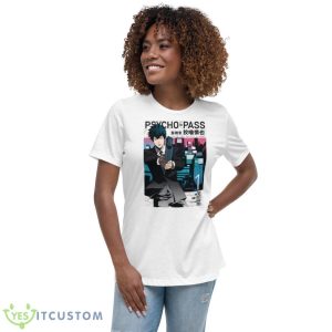 Inspector Shinya Kogami Psycho Pass Shirt - Women's Relaxed Short Sleeve Jersey Tee