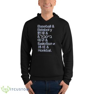International Pastime Baseball Shirt 9 International Pastime Baseball Shirt - Unisex Fleece Pullover Hoodie