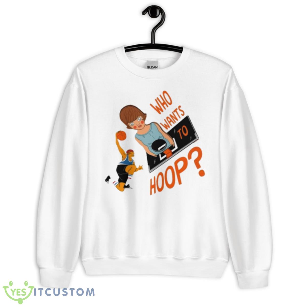Irreversible Slammage Who Wants To Hoop Shirt 2 Irreversible Slammage Who Wants To Hoop Shirt - Unisex Heavy Blend Crewneck Sweatshirt