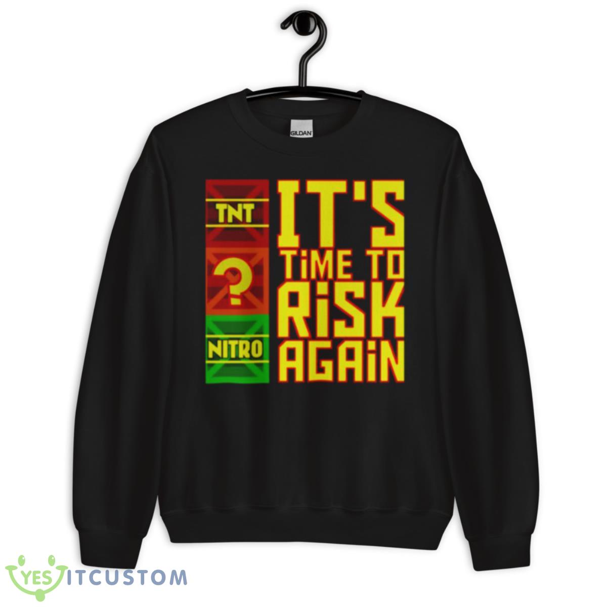 Its Time To Risk Again Donkey Kong Shirt 13 Its Time To Risk Again Donkey Kong Shirt - Unisex Crewneck Sweatshirt