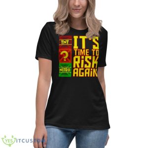 Its Time To Risk Again Donkey Kong Shirt 11 Its Time To Risk Again Donkey Kong Shirt - Women's Relaxed Short Sleeve Jersey Tee